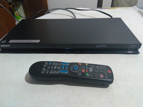 Reproductor Sony Blu Ray Dvd Bdp Bx37 Con Ctrl Rem Funciona Negro (Usado)