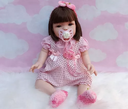 Bebê Reborn Original Brinquedo Menina Promoção Pronta Entreg