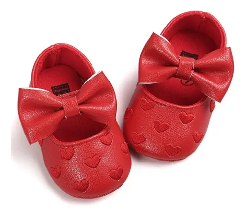 Zapatos Bebe Ni a Hermosos C modos Varios Colores Corazones