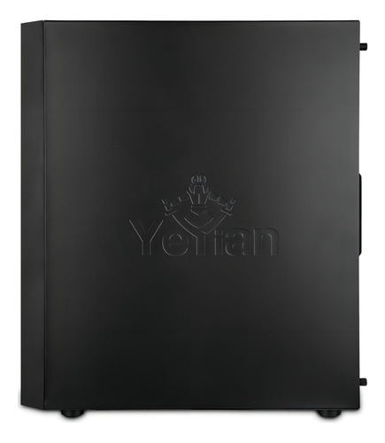 Gabinete Yeyian Dragoon con Ventana, Midi-Tower, ATX/Micro-ATX/Mini-ITX, USB 3.0/2.0, sin Fuente, 4 Ventiladores ARGB Instalados, Negro