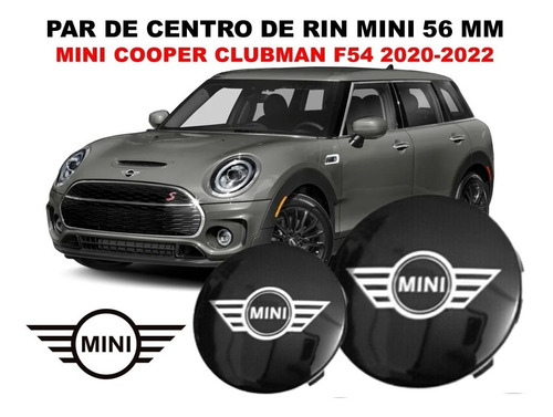 2 Centros De Rin Mini Cooper Clubman F54 20-22 56 Mm