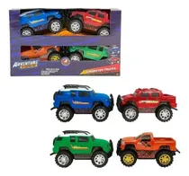 Comprar Carritos De Friccion - Adventure Force Monster Truck 4 Pack Monster Truck Varios