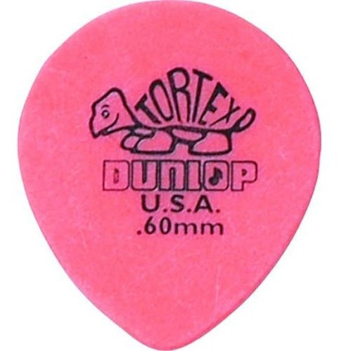 Dunlop 413r.60 Gota De Lagrima Tortex, Naranja, .60 Mm, 72 