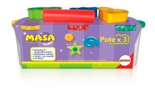 Imagen 1 de 1 de Antex Masa Brillos Pote X3 2032