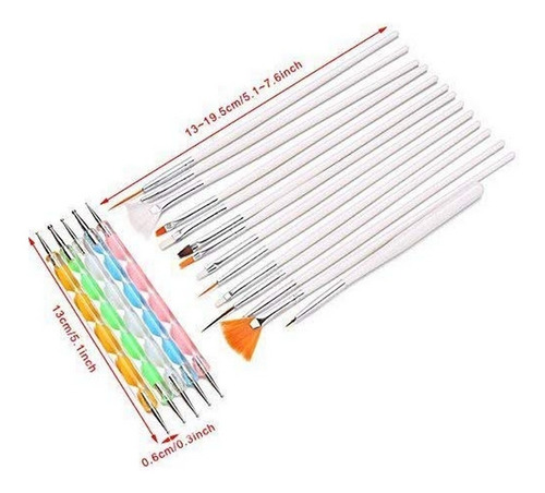 Kit De Decoracion Para Manicura Dotting Pintar Dibujar