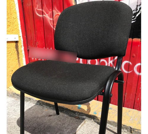 Imagen 2 de 4 de 2 Silla De Visita Acojinada Modelo Iso 2 Piezas