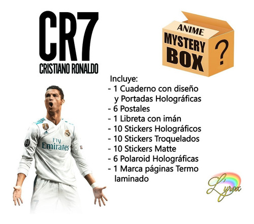 Cristiano Ronaldo Mystery Box Caja Misteriosa Cr7 Futbol