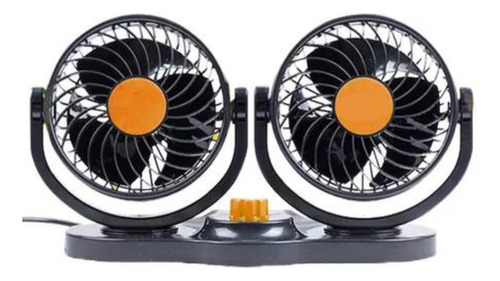 Ventilador Doble Silencioso De Verano Para Coche