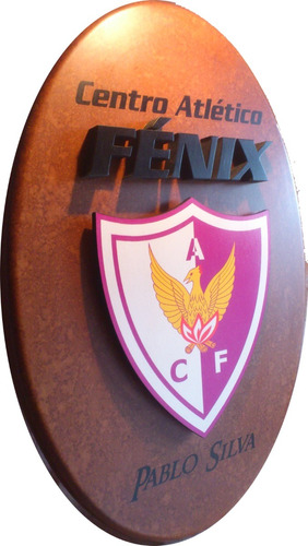 Fenix Futbol Escudo Cartel  Personalizado  !!