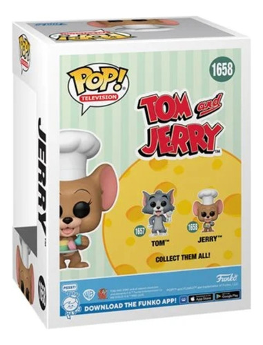 Funko Pop! Tom e Jerry TV- Jerry com sobremesa 1658