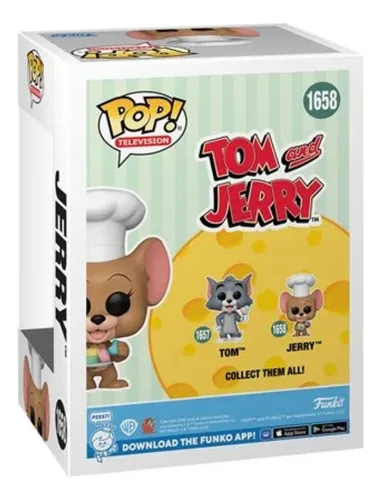 Funko Pop! Tom y Jerry - Jerry Con Macarrones #1658