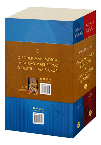 Kit Cidade Da Lua Crescente, De Sarah J. Maas. Editora Galera, Capa Mole, Edição 1 Em Português, 2024
