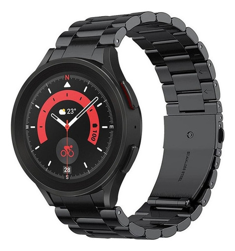 Correa Metálica Para Samsung Galaxy Watch 5/5 Pro, 45 Mm, 44 Color Black/galaxy Watch 4 40mm