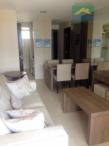 Imagem 5 de 13 de Apartamento Residencial Para Locação, Cabo Branco, João Pessoa. - Ap0642