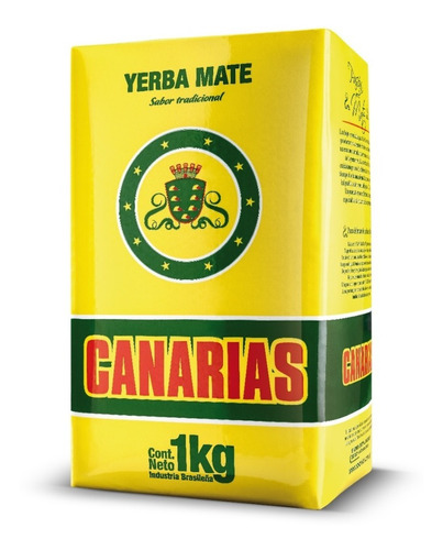 Pack 5 Yerbas Canarias 1kg Cada Una