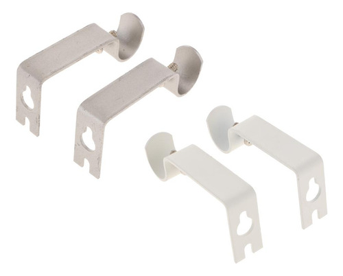 De 4 Soportes Para Barra De Cortina, Ventana Para ,