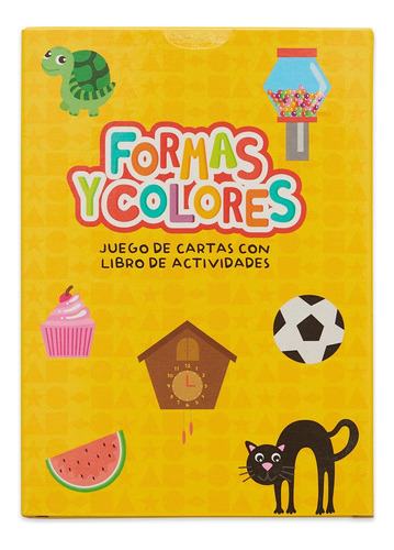Formas Y Colores 50 Cartas + Libro De Actividades 