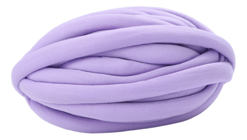 Hilo De Lana Grueso, Lavable A Mano, Para Manta, Violeta