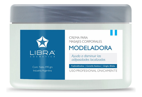 Crema Masajes Modeladora X250g Libra