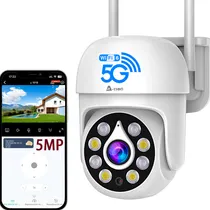 Comprar Ation® 5g Cámara Inalámbricas Wifi Cámara Seguridad 5mp Alar