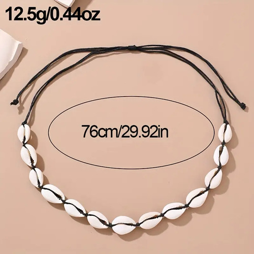 Conjunto 3 Piezas Collar Pulsera Tobillera Moda Playa Mujer