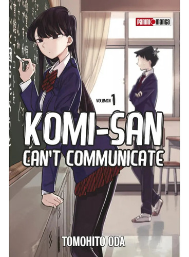 Komi San Cant Communicate Tomo 1 Manga Panini Mexico