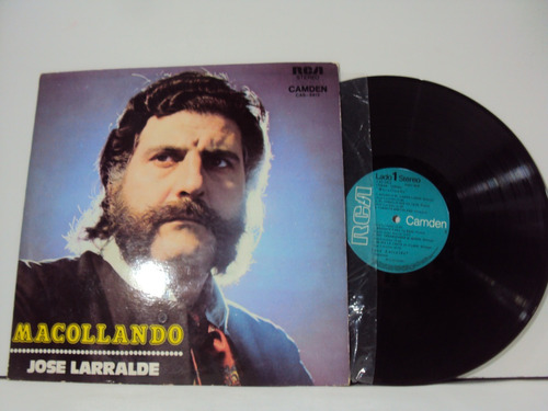 Vinilo Lp 194 Macollando Jose Larralde