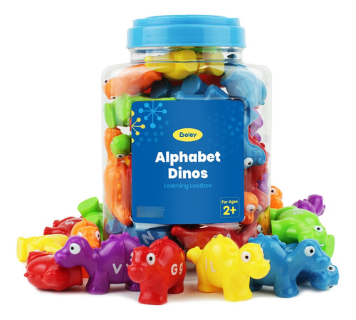 Boley Alphabet Dinos Bucket  52 Piezas De Juguetes De Ap.