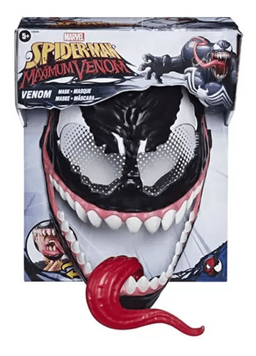 Mascara Venom C/ Movimento Maximum Venom Marvel Hasbro