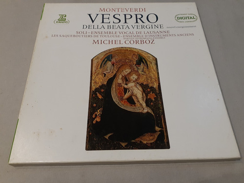 Vespro Della Beata Vergine, Monteverdi - 2 Lp France Mint