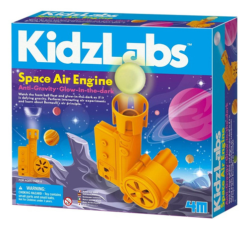 Manualidades Kit De Ciencia Space Air Engine Fm398 4m Toys