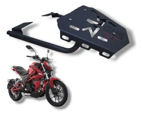 Parrilla Portabultos Para Moto Italika Vort-x 250 Reforzada