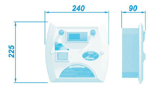 Sauna Seca Sodramar 6kw Para Até 10m³ + Quadro Digital 220v