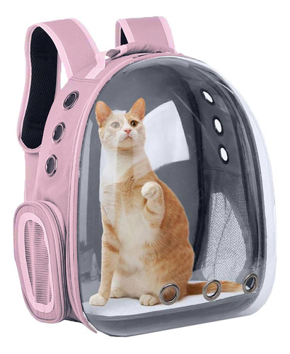 Mochila Para Pets Visão Panorâmica Gato E Cachorro - Yepp Ro