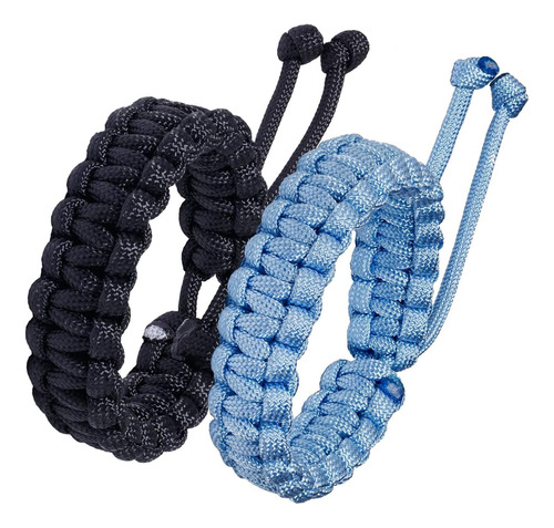 Pulseras De Supervivencia Trenzadas De Cuerda Paracord ...