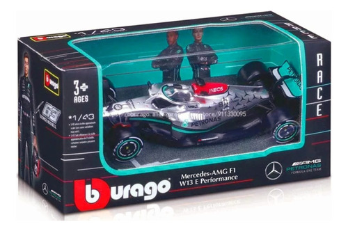 Mercedes Amg F1 W13 #44 Hamilton 1:43 Burago