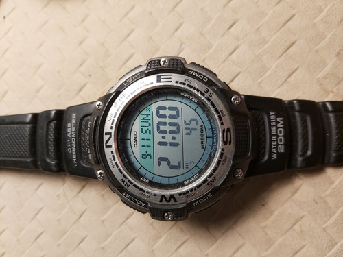 Reloj Casio Sgw-100 Doble Sensor. (Usado)