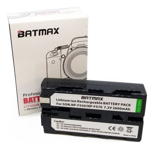 Bat Modelo Sony Np-f550 Iluminador Led Yn Cn160 W160 Pad192