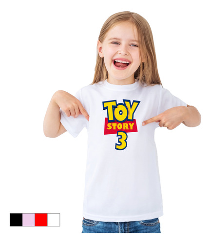 Playera Infantil Talla Color Ttoy Sttory #8