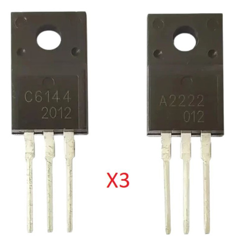 Transistor A2222/ C6144 Para Tarjetas Lóg. Epson 3 Pares