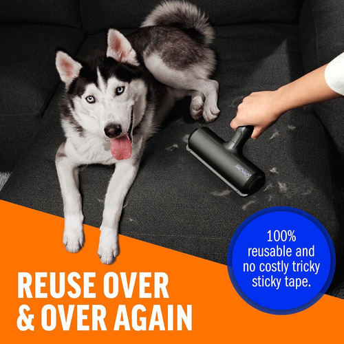 Removedor De Pelo De Mascotas Chom Chom Roller Negro Negro