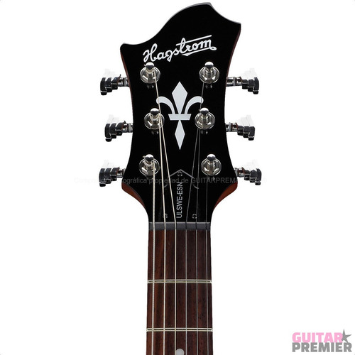 Imagen 6 de 9 de Guitarra Electrica Hagstrom Ultra Swede Black Gloss Les Paul