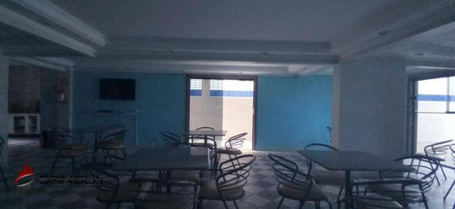 Apartamento Com 1 Dormitório À Venda, 58 M² Por R$ 265.000,00 - Vila Tupi - Praia Grande/sp - Ap3492