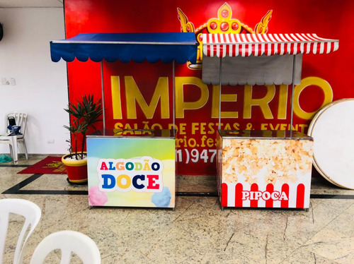 Aluguel De Barraca De Pipoca E Algodão Doce