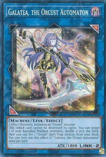 Yugioh!! Galatea, The Orcust Automaton Galatea The Orcust Automaton Inglés