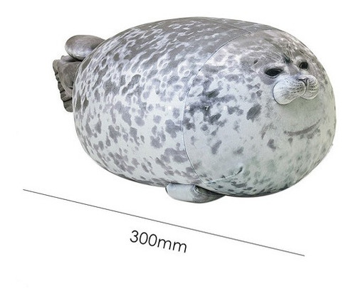 Cojín De Almohada De Peluche De León Marino Esponjoso