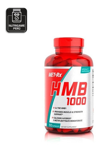 Hmb 1000 90 Capsulas Hmb Met Rx - Tienda Física