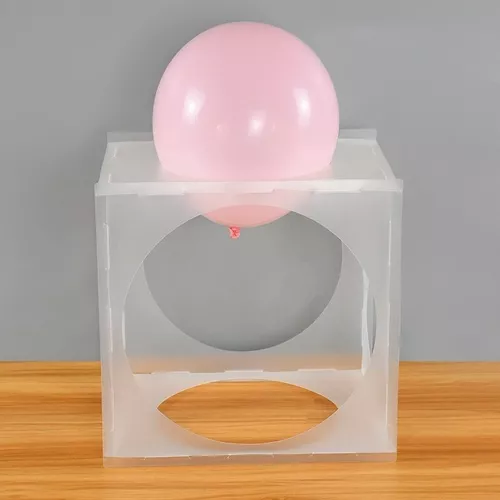 Cubo medidor para globos