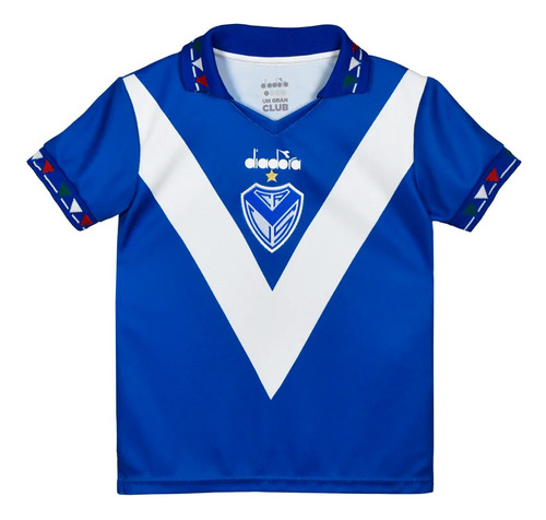 Camiseta Velez Sarsfield Alternativa Niño Diadora Orign 8110