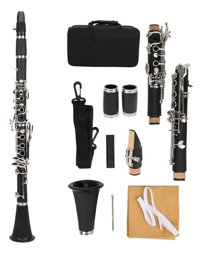 Clarinete Si Bemol, Clarinete Profesional De 17 Teclas ...